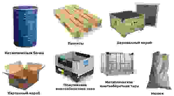 Тара для перевозки грузов в Кронштадте